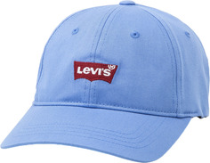 Бейсболка унисекс Levis Mid Batwing Baseball Cap голубая, one size Levis®