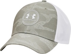 Бейсболка мужская Under Armour 1369805-504 зеленая, р. 58-60
