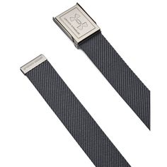 Ремень мужской Under Armour MS Webbing Belt серый