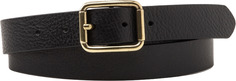 Ремень женский Levis Women Mid-Width Center Bar Belt черный, 75 см Levis®