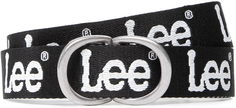 Ремень мужской Lee Men Logo Belt черный, 105 см