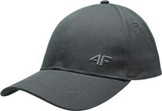 Бейсболка мужская 4F BASEBALL CAP M120 серая, р. 55-56