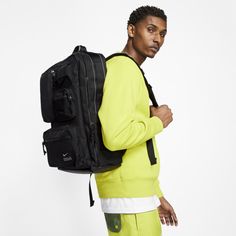Рюкзак мужской Nike M Utility Elite Backpack черный