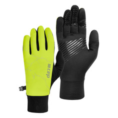 Перчатки унисекс CEP Reflective Running Gloves черные, р. L