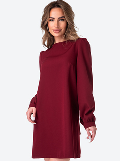 Платье женское HappyFox HFLF7545 красное 46 RU