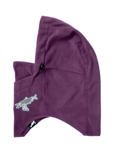 Шапка капор мужская Salmon Arms Fleece Hoods фиолетовая, one size