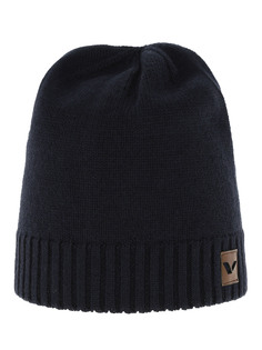 Шапка бини мужская Viking Berit Merino черная, one size