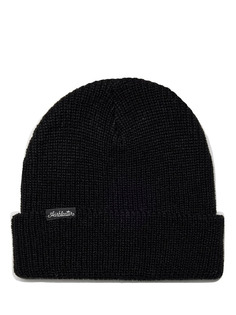 Шапка бини мужская Airblaster Commodity Beanie черная, one size