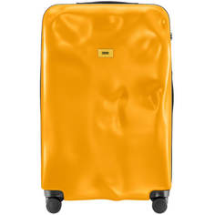 Чемодан женский Crash Baggage ICON Large 4w желтый, 79х50х30 см