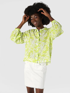 Блуза женская Colins CL1063887_Q1.V1 зеленая M