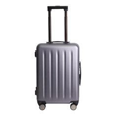 Чемодан NinetyGo Classic aluminum frame box 20 серый 35 л