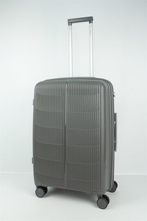 Чемодан унисекс Sweetbags Shield темно-серый, 65x44x27 см