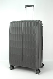 Чемодан унисекс Sweetbags Shield темно-серый, 75x50x31 см