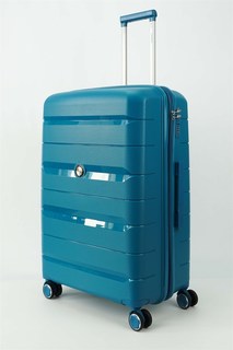 Чемодан унисекс Sweetbags Point бирюзовый, 74x49x31 см