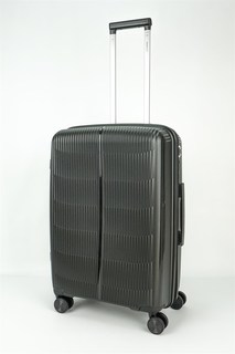 Чемодан унисекс Sweetbags Shield черный, 65x44x27 см