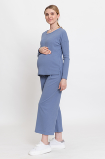 Костюм для беременных женский Magica bellezza 0184а голубой 54 RU