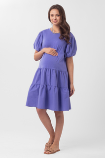 Платье для беременных женское Magica bellezza 08-65323MB фиолетовое 46 RU