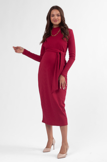 Платье для беременных женское Magica bellezza 0178а фиолетовое 42 RU