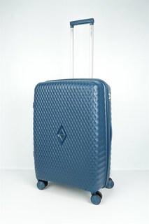 Чемодан унисекс Sweetbags Diamond темно-синий M+