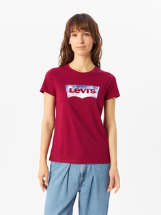 Футболка женская Levis 17369-2024 бордовая M Levis®