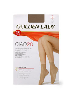 Носки женские Golden Lady Ciao 20 бежевые one size