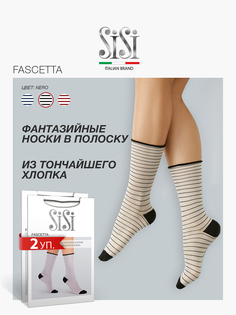 Комплект носков женских SiSi Basic FASCETTA черных one size