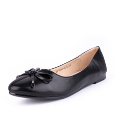 Балетки женские INSTREET 26-32WA-862SS черные 40 RU