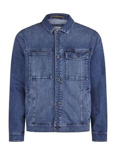 Джинсовая куртка мужская Camel Active 442385-1I08 синяя M