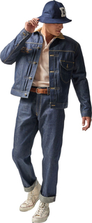 Джинсовая куртка мужская Lee LC02IFA17 синяя L
