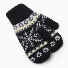 Варежки женские S.Gloves 10106916 черные р. 7.5