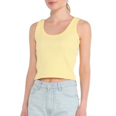 Топ женский Calzetti top5F_noodles2_crop желтый M