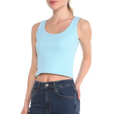 Топ женский Calzetti top5F_noodles2_crop голубой L