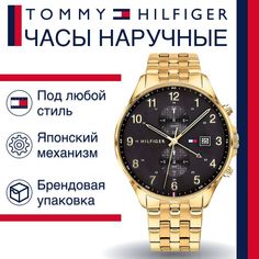 Наручные часы унисекс Tommy Hilfiger 1791708 золотистые