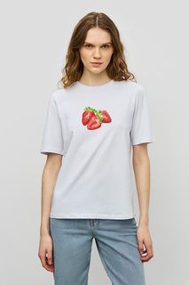 Футболка женская Baon B2323094 белая XS