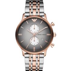 Наручные часы унисекс Emporio Armani AR1721 серебристые