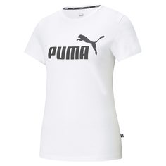 Футболка женская PUMA ESS Logo Tee белая XS