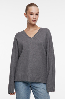 Пуловер женский Befree 2341136829 серый M
