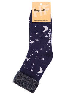 Носки женские HappyFox HF3125A синие 36-40