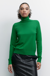 Водолазка женская Befree 2341006804-12 зеленая M