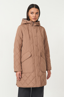 Пальто женское Baon B0523511 бежевое L