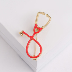 Брошь из бижутерного сплава Queen fair 4091843, эмаль