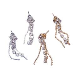 Серьги из металла Queen Fair 3741810, стразы