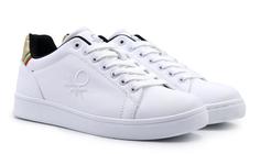 Кеды женские United Colors of Benetton Cupsole BTW124001 белые 39 EU