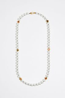 Ожерелье Bimba Y Lola для женщин, размер UN, 232BAA117 10052, жемчужное