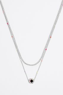 Ожерелье Bimba Y Lola для женщин, размер UN, 232BAA104 10007, серебристый