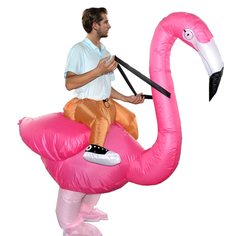 Костюм карнавальный мужской Inflatable животные розовый 54 RU