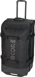 Дорожная сумка унисекс Head Kore Travelbag black/anthracite/neon yellow 77х38х42 см