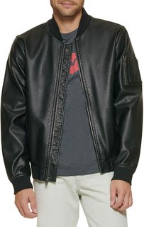Кожаная куртка мужская Levis LM2RU096-BLK черная S Levis®