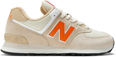 Кроссовки унисекс New Balance 574 бежевые 8 US