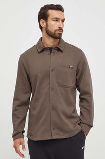 Рубашка мужская Reebok 100036917 коричневая XL